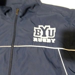 Men's BYU Rugby Sports Jacket. 3 WAY sleeves.